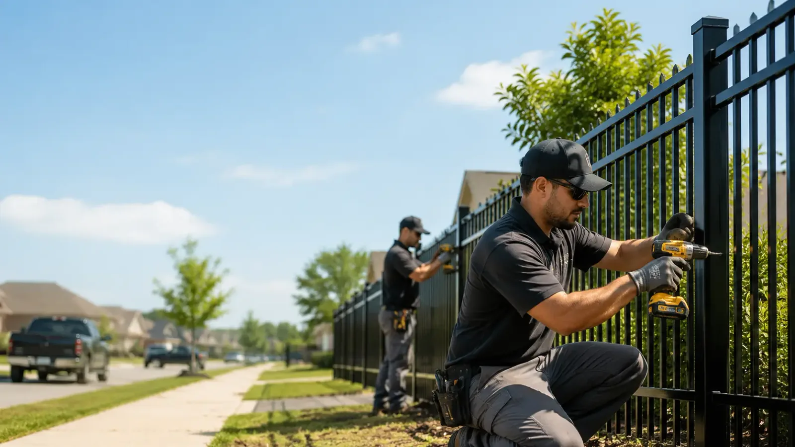 Metal Fence Installation in Kings Park, NY